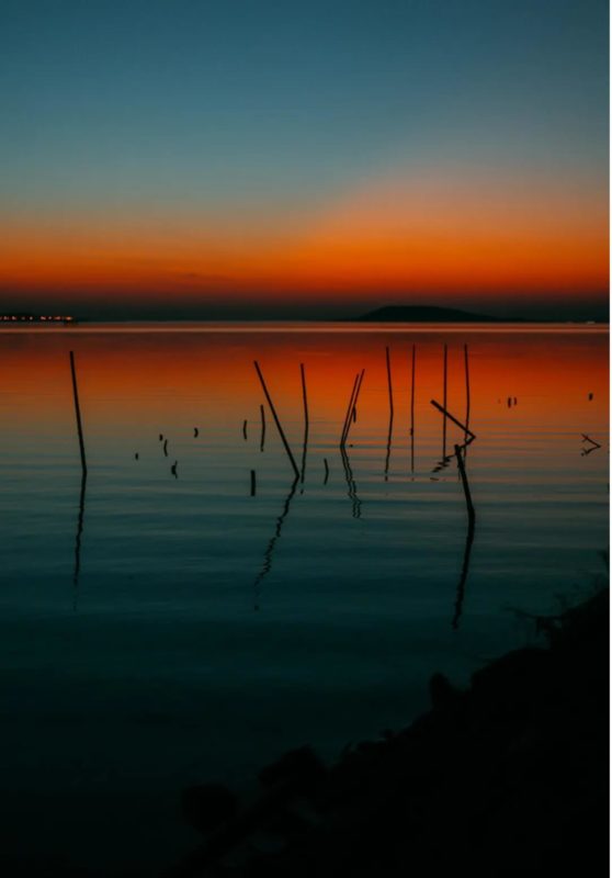 Beitaihu Avenue Sunset Scene